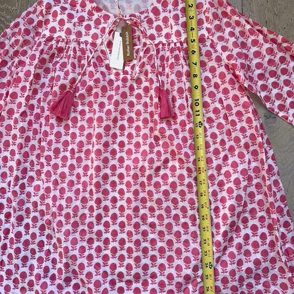 Roller Rabbit Pink Patterned Cover Up / Dress - Picture 7 of 8